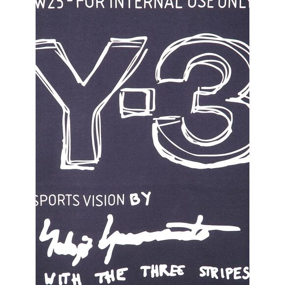 Y-3 Yohji Yamamoto Adidas Men "Y-3 Short Sleeve Tee" - Picture 3 of 6